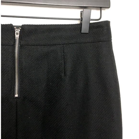 GAP black wool skirt size 0 - Picture 3 of 6